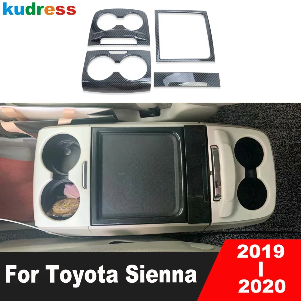 

Передняя панель из углеродного волокна для Toyota Sienna 2019 2020
