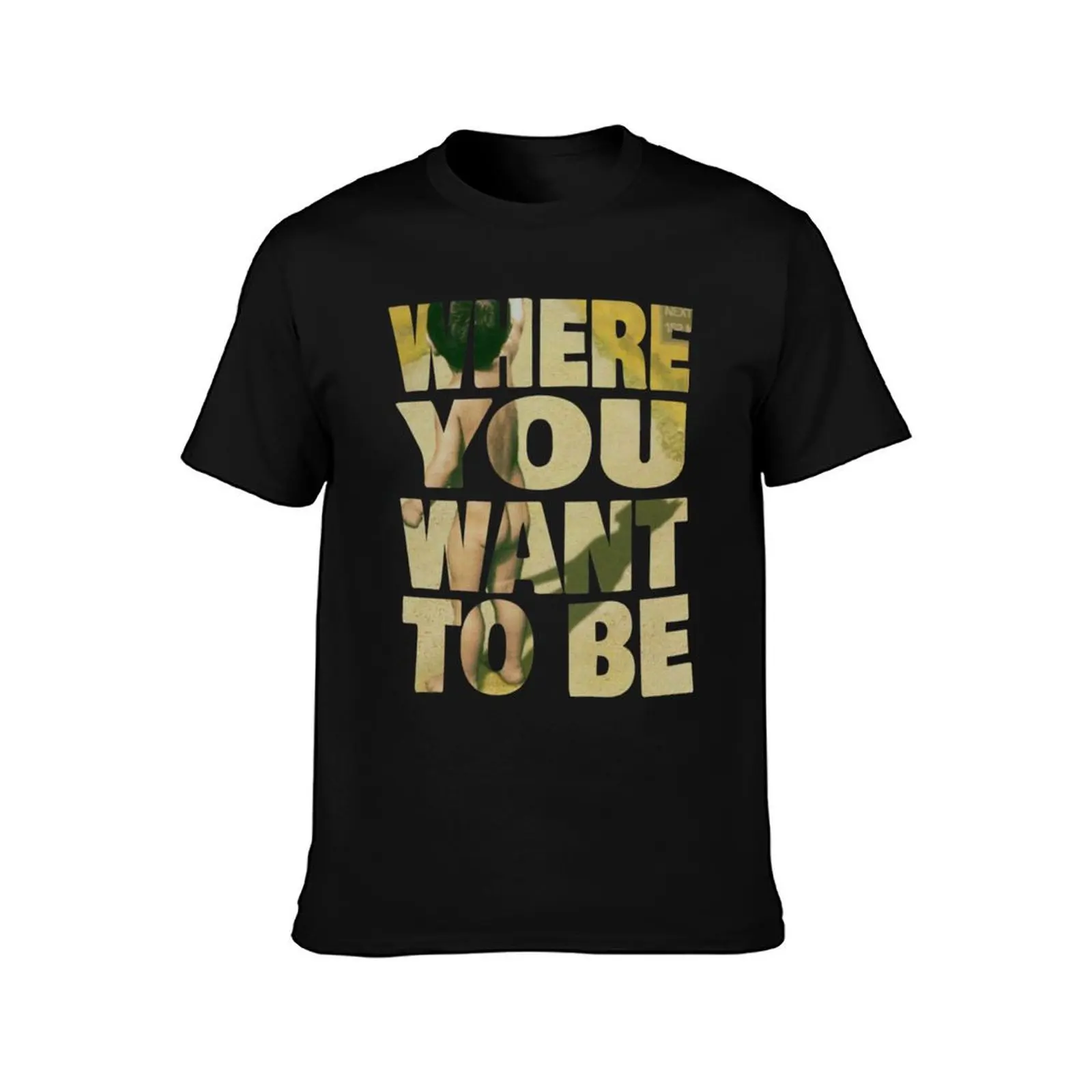 Where You Want To Be - Taking Back Sunday T-Shirt Summer Casual Cotton Tee Oversized Streetwear Tops Vintage Graphic Print