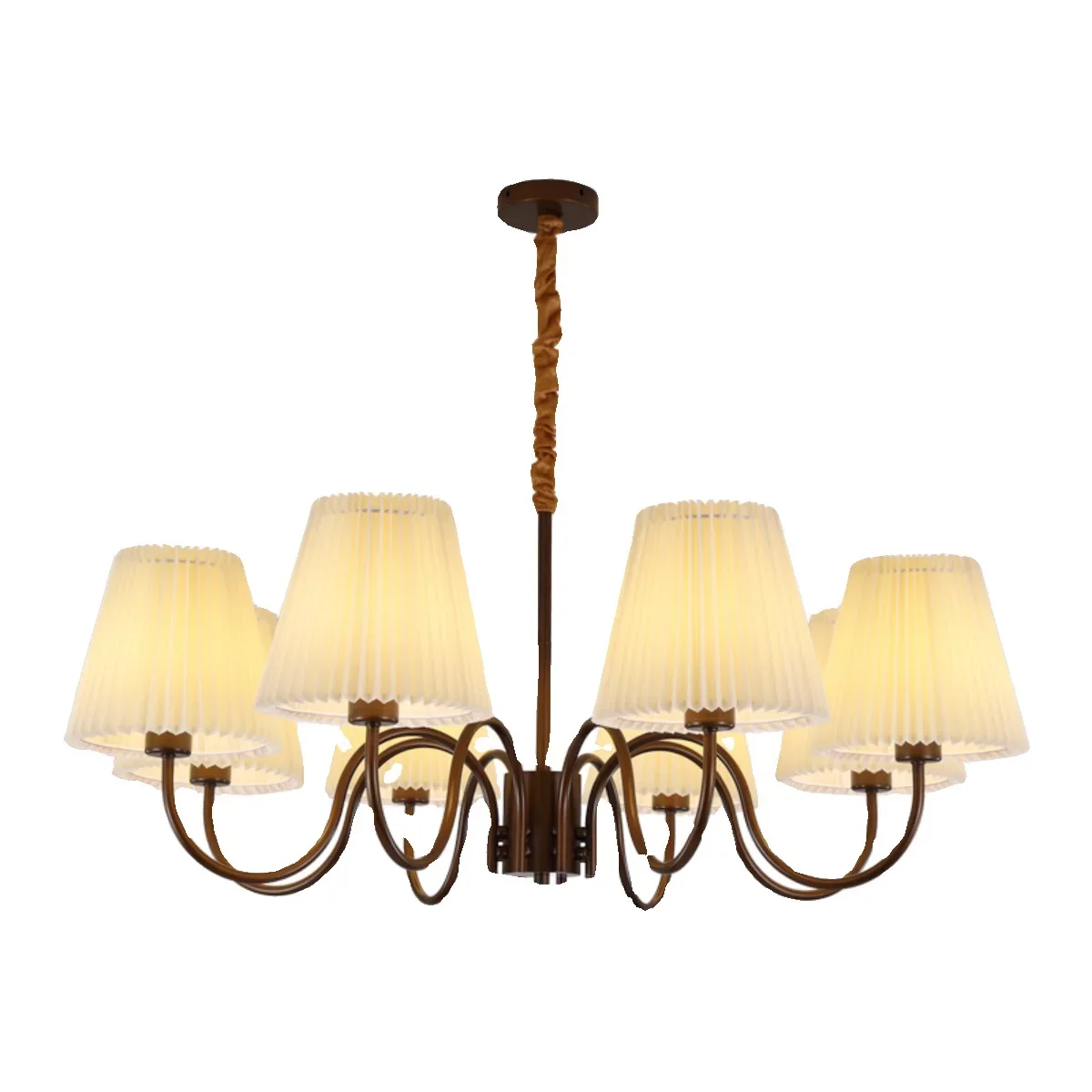 Retro American chandelier living room, atmospheric simple dining room, bedroom lighting rustic, medieval lighting