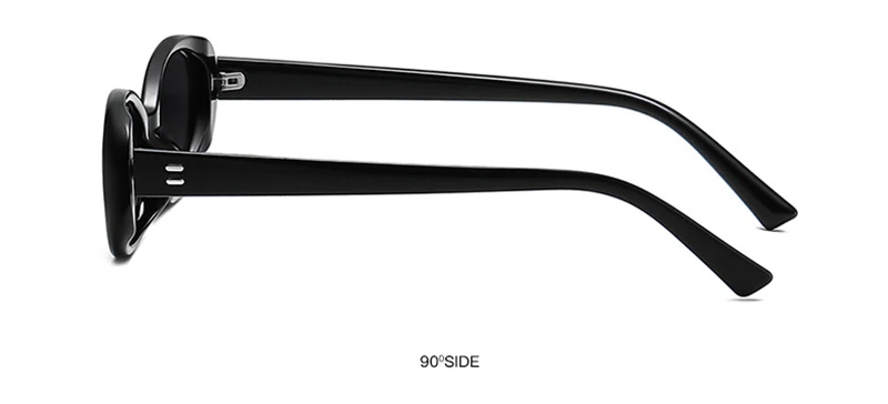 Luxus Cat Eye Sonnenbrille Frauen Retro ovale schwarze Sonnenbrille Damen Mode kleine Fahr schirme Outdoor-Brille uv400 – Detail 6