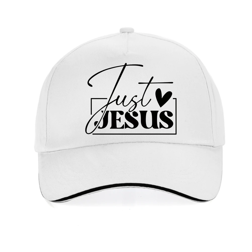 

Just Love Jesus print baseball cap Christian Motivation Jesus Faith caps Simple Man Chic Classic Cute hat fashion snapback hats