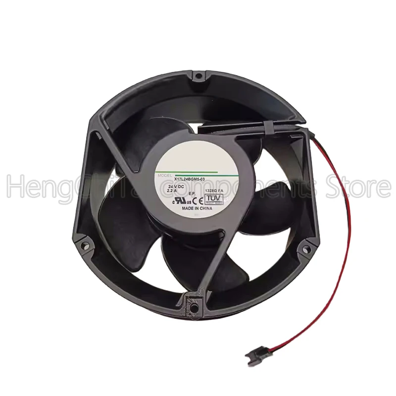 Original 100% Working X17L24BGM5-03 24V 2.2A cooling fan