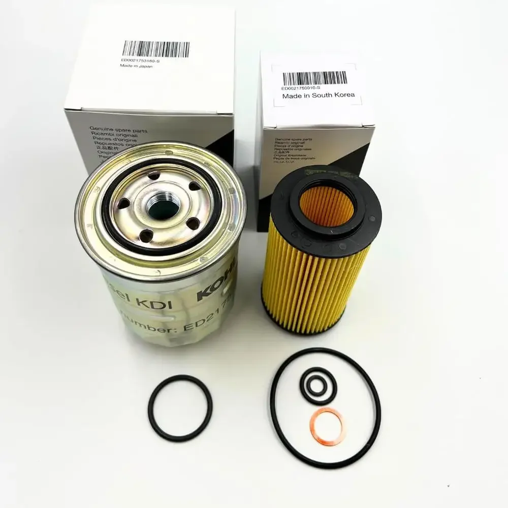 Diesel Engine Maintenance Kit KDI1903 KDI2504 KDI3404TCR Genuine OEM Parts Fuel Filter & Oil Filter Kit 500 Hours Operation