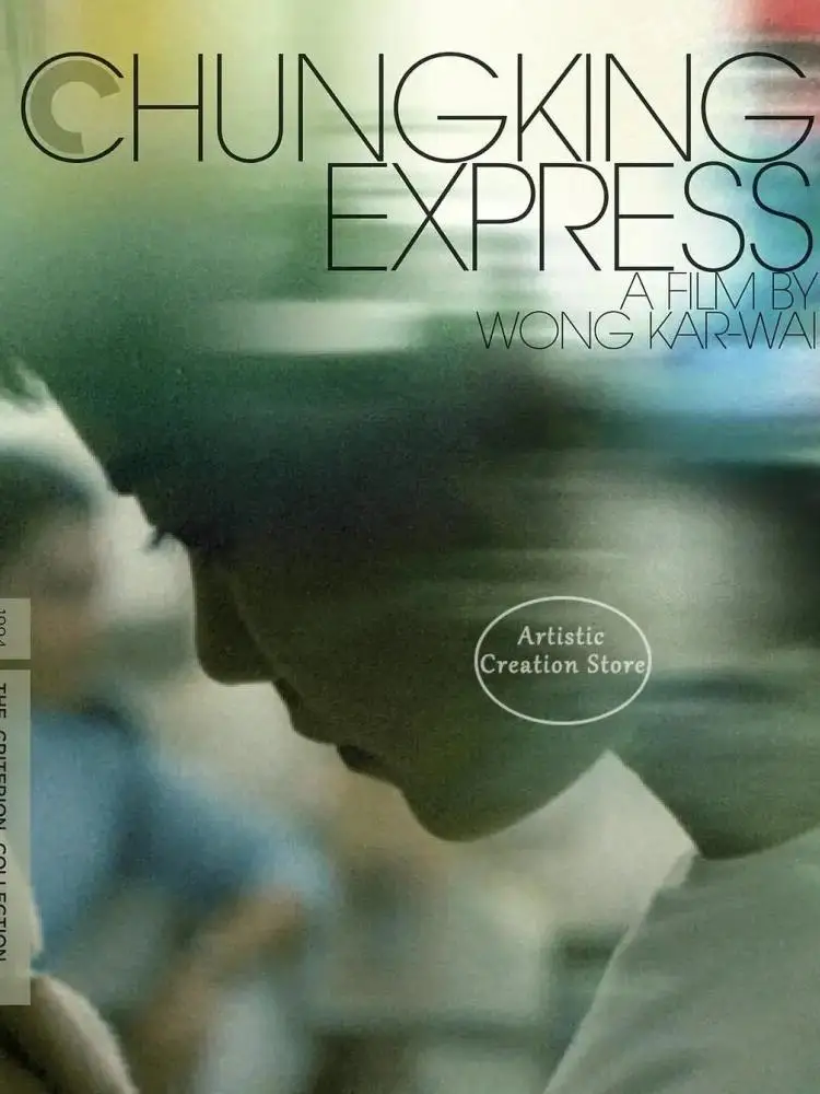 Classic Movie Chungking Express Poster Kar Wai Wong Romantic Comedy Film Print Canvas Painting Wall Pictures Bar Club