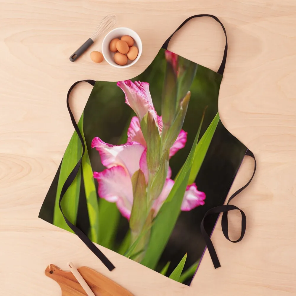

A Daydreamer Gladiolus Apron Kitchen Supplies Idea Goods For Women Apron