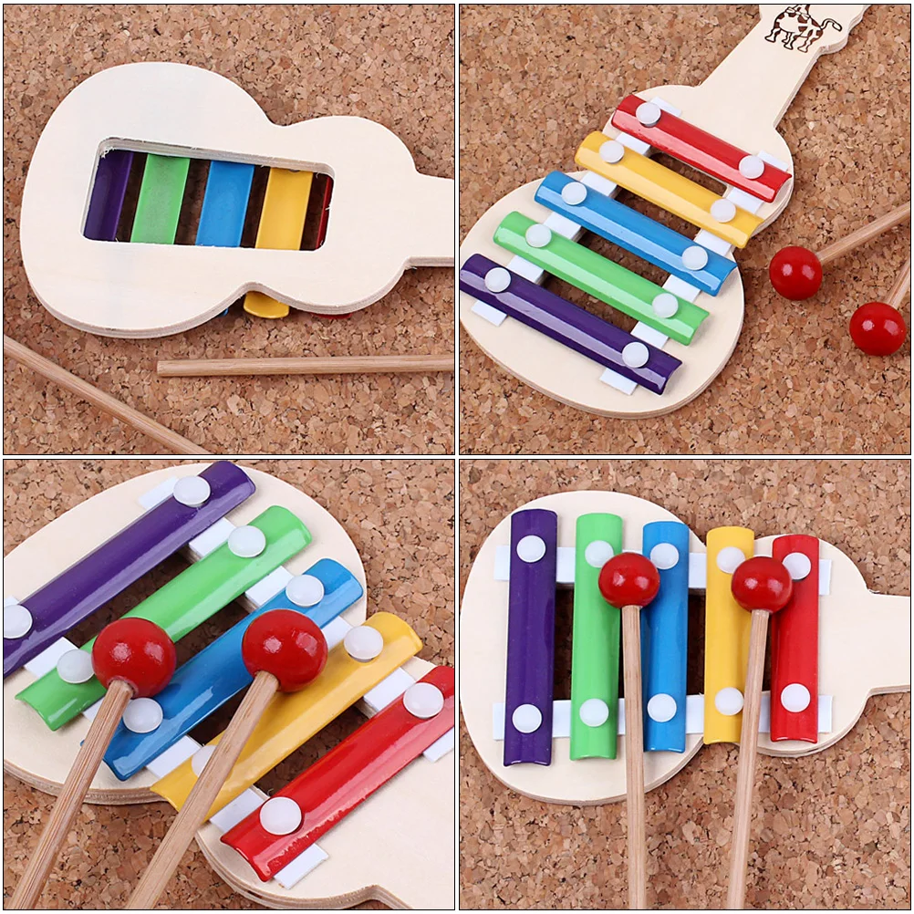 

Guitar Harness Musical Instrument Kids Xylophone Toy Instruments Wooden Toys Child