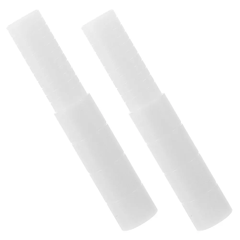 

2Pcs White Steel Golf Shaft Extensions for Club Shafts Durable Material Compatibility Installation Performance Functionality