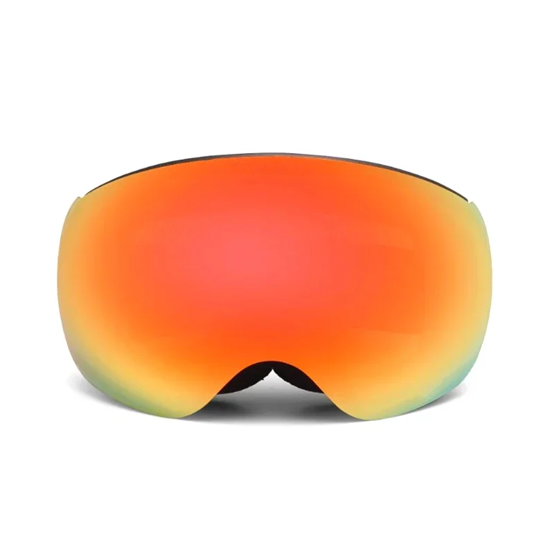 Neue Anti-Fog UV400 Wechsel gläser Schnee brille TPU Rahmen benutzer definierte Snowboard Ski brille Magnet linse