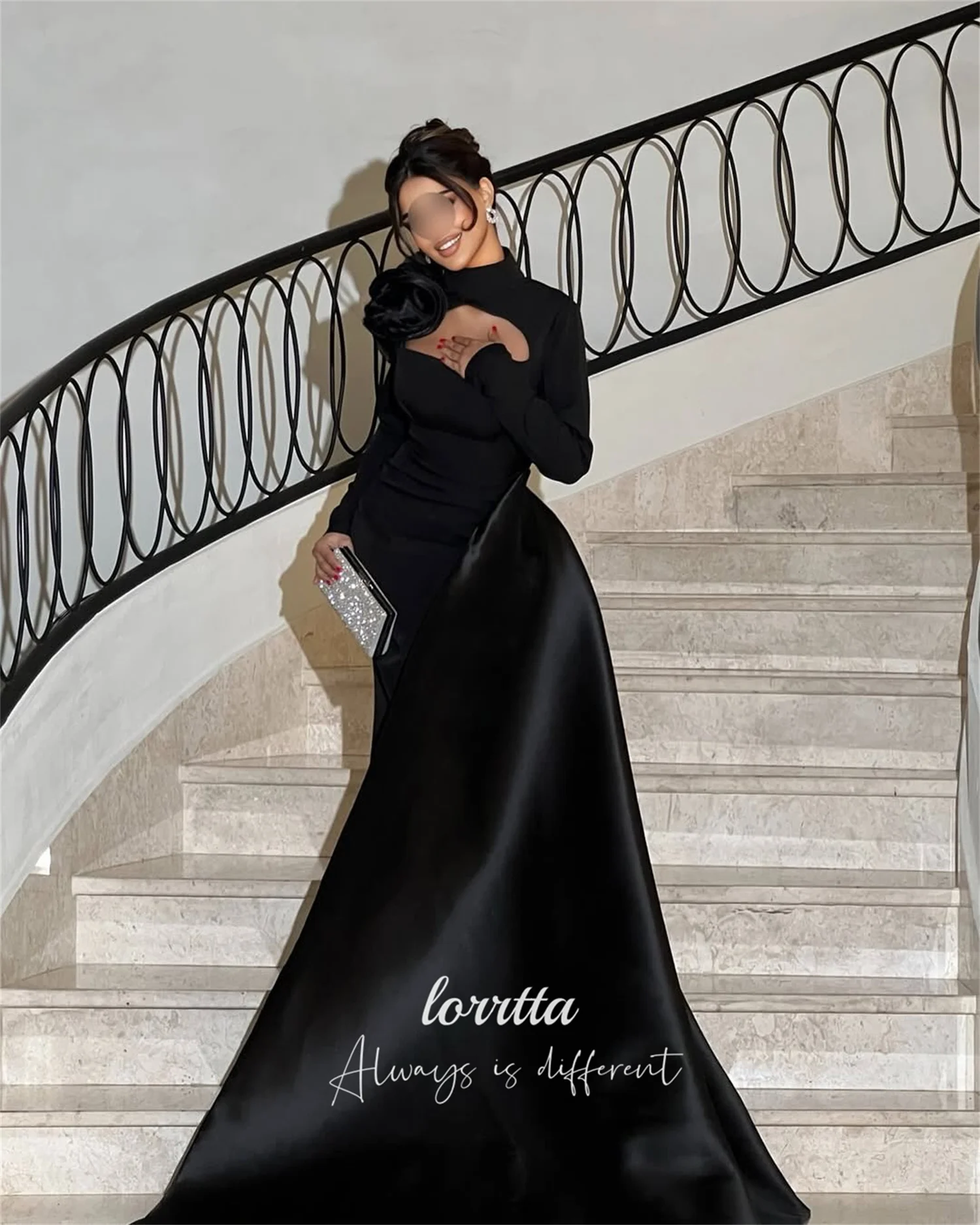 Sukienki wieczorowe Lorrtta, sukienki damskie na specjalne okazje, eleganckie sukienki na przyjęcia w kolorze ciemnoniebieskim, sukienki syreny na zamówienie 2025