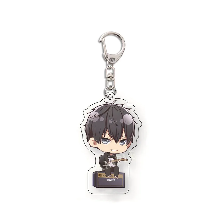 Given Acrylic Keychain Bag Charms Pendant Hot Bl Gift Fans Fun Cute Souvenir Creative Llavero Friend Kingring Couple Key Chain view 2