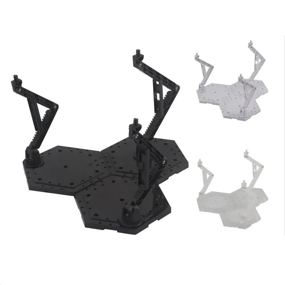 

3 in 1 Action Base Stand Easy Assembly Doll Holder Figure Display Support 5 Colors Plastic Model Dolls Base MG/HG/RG
