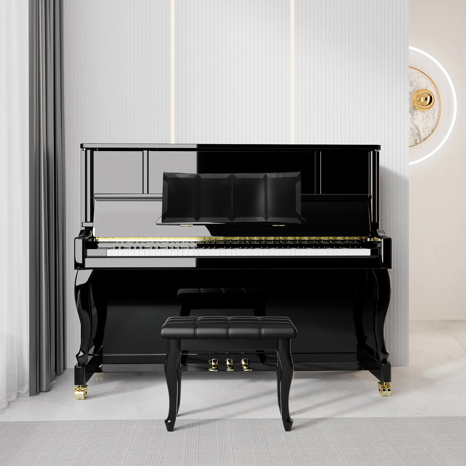 

Music Binder Organizer Multifunctional Piano Sheet Folder Durable Abs Lightweight Portable Choral Sheet Holder Beginner