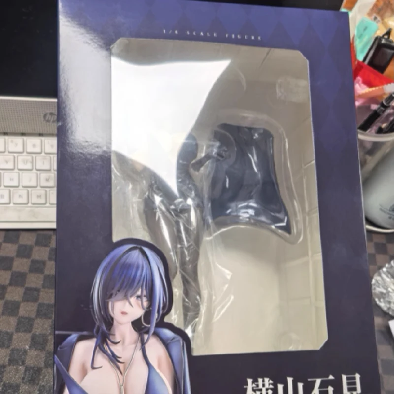 Na stanie Krajowa Replika Hanabee Yokoyama Iwami Anime Czarna Sukienka Figurki Sexy Girl Kolekcjonerskie Ozdoby na Biurko Zabawki