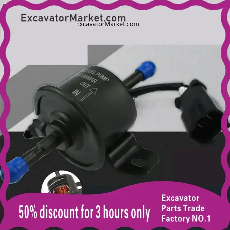 

Высококачественный электронный топливный насос для DOOSAN DH60-7 80-7 12 В 24 В, дизельный насос, Поставка топлива, высококачественные аксессуары для экскаваторов