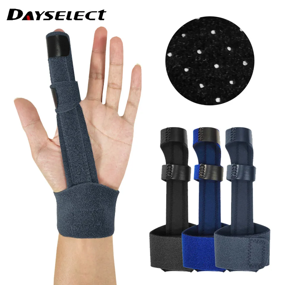 1PCS Finger Splint Brace Thumb Care Adjustable Support Stabilizer Built-in Aluminum Alloy Fix Arthritis Pain Relief Health Care