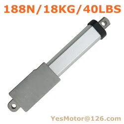 Advanced 6V 12V 24V DC Micro linear actuator DC motor controller 30/50/75/100mm stroke customized 188N force free shipping