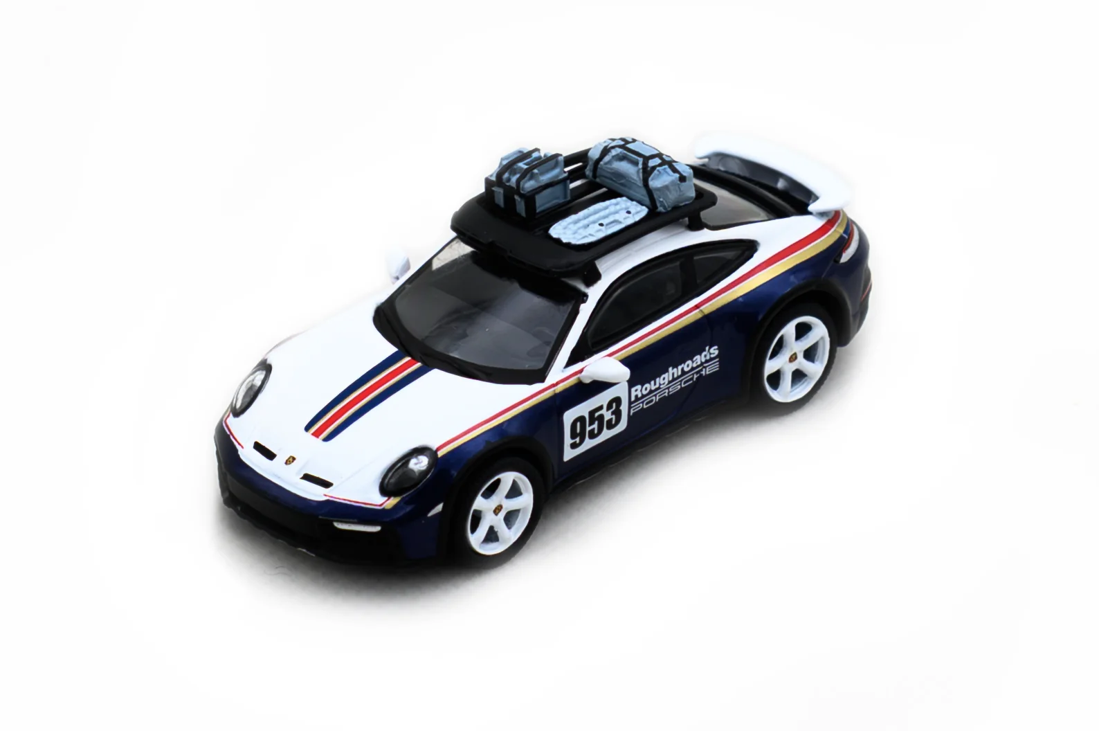 스파키 1:64 포르쉐 911 Daker & 911 Dakar Shell Rallye 1971 소형 독점 합금 프리미엄 다이캐스트 차량 모델 장난감 Collectibl