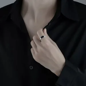 خواتم نمط التنين البسيطة للرجال والنساء ، الرجعية الهيب هوب ، النحاس ، خاتم السبابة المفتوح ، إكسسوارات مجوهرات الشرير ، هدية الموضة أفضل 8 خاتم مبيعا للمؤخرة - No8