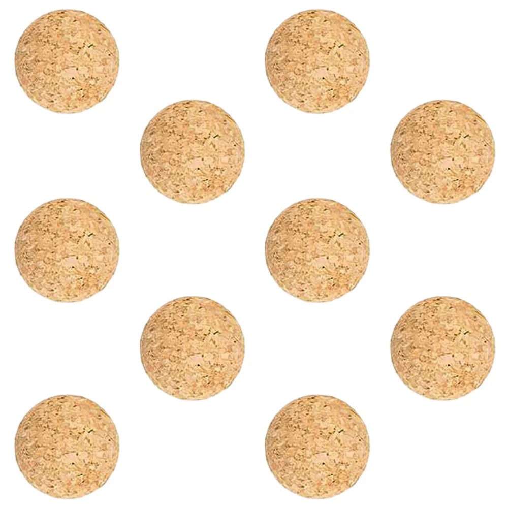 

High Quality Solid Wood 3.5cm Table Soccer Balls 10pcs Foosball Game Replacement Fussball Sport for Family Entertainment