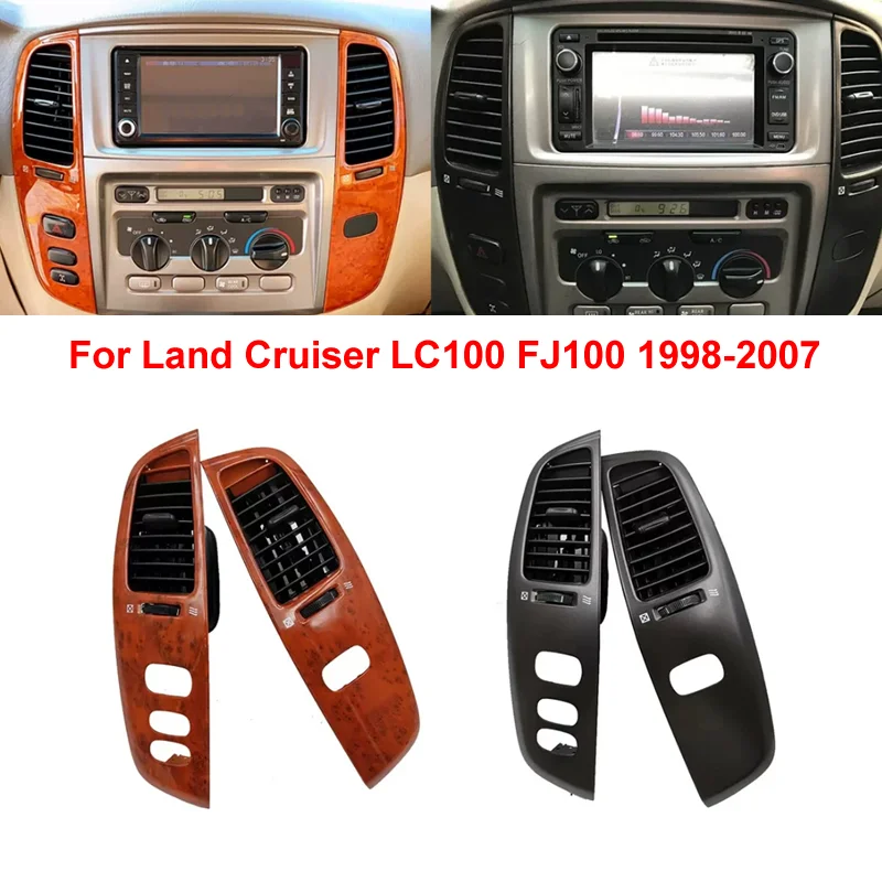 Car Interior Dashboard Air Vent Frame Assembly for Land Cruiser LC100 FJ100 1998-2007