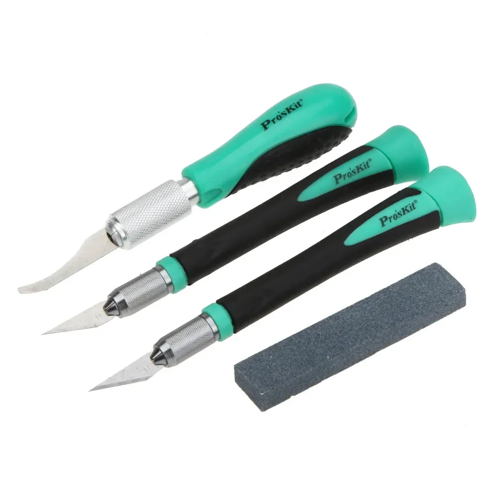 Pro\'sKit PD-395A/398 Multifunctional DIY Carving Suit Woodworking Combination Tools Set handmade art Chisel Engraved Repair Kit