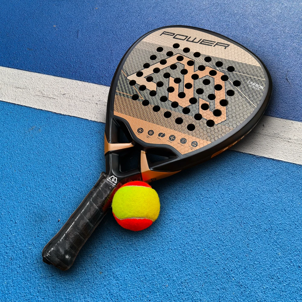

2026 New Design Personalized Padel Racket with Custom Logo - 3K 12K 18K Carbon Surface for OEM Wholesale