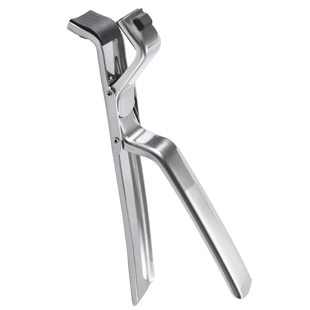 

Anti-scald Clip for Bowl Hot Plate Gripper Asian Cooking Gadgets Tongs Forging Baking Pans Bbq Grill Clamp Holder