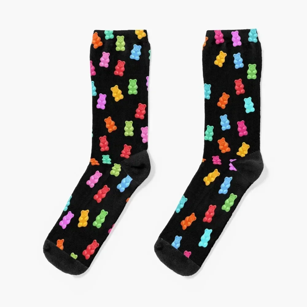 

Gummy bear pattern Socks essential luxe christmas stocking designer Socks Man Women's