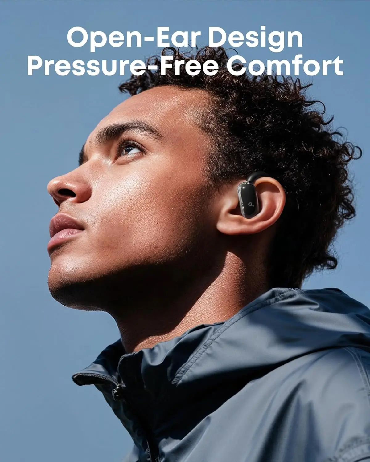 Anker Soundcore V40i Open‑Ear Bluetooth 5.4 Headphones AI Clear Calls Bass IP55 Waterproof 21H Playtime APP Control