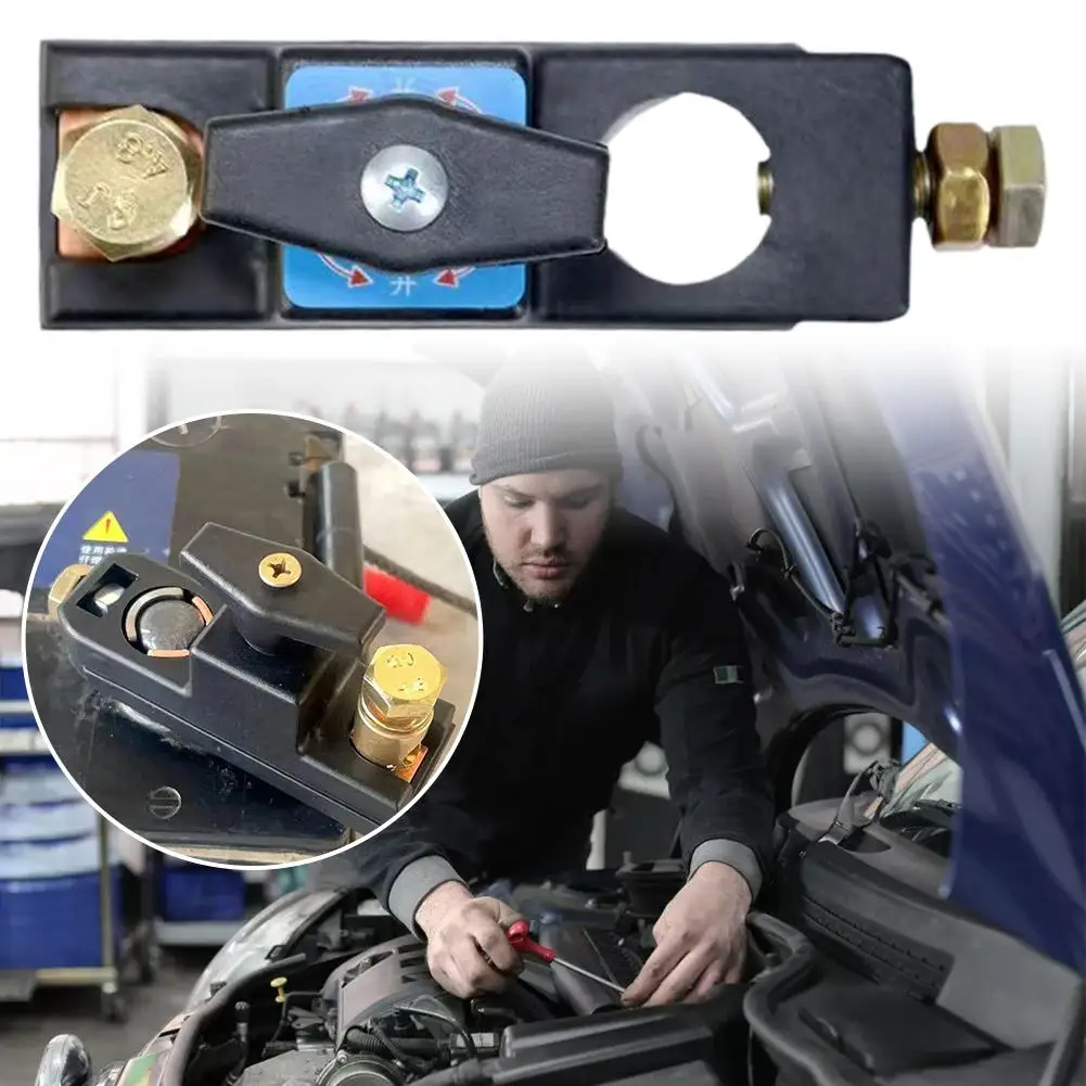 12 V/24 V Evrensel Araç Akü Bağlantı Kesme Anahtarı Akü Terminali Anti-kaçak Anahtarı Akü Bağlantısını Kesme İzolatörü Kesme Anahtarı