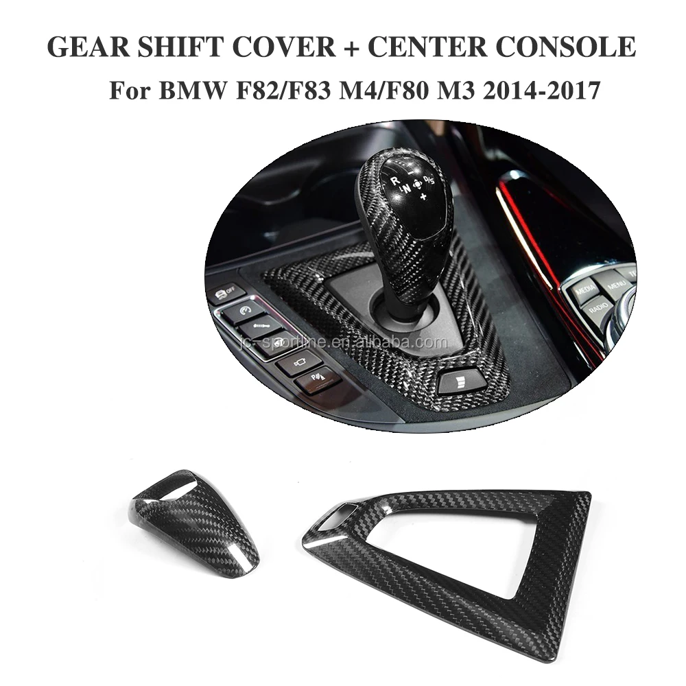 Accessori interni in pura fibra di carbonio F82 F83 M4 F80 M3 per BMW M 14-17 LHD