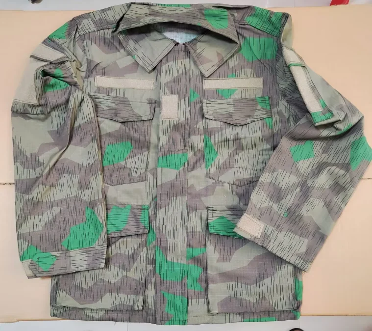 German Splittertarntarn Camoufalge Uniform Man Spring Suit Include Jacket Pants Grey