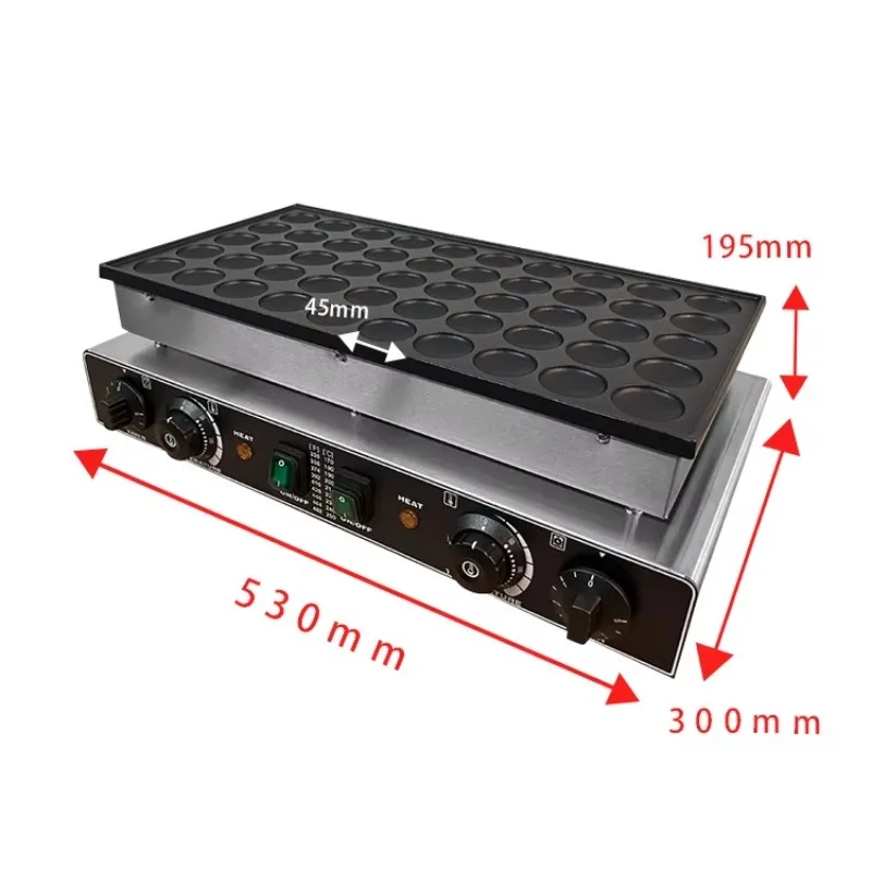 

2026Professional Snack hine Manufacturer Stainless Steel Mini Pancke hine 50 Holes Dorayaki Pancake Maker hine