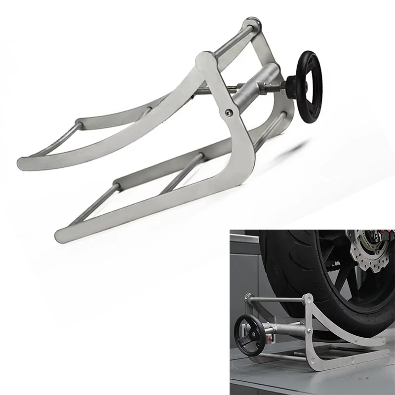 Auxiliary Device Maintenance Tool Lifting Machine For Lifting Frame Stainless Steel Motorcycle Rear Tire Replacement