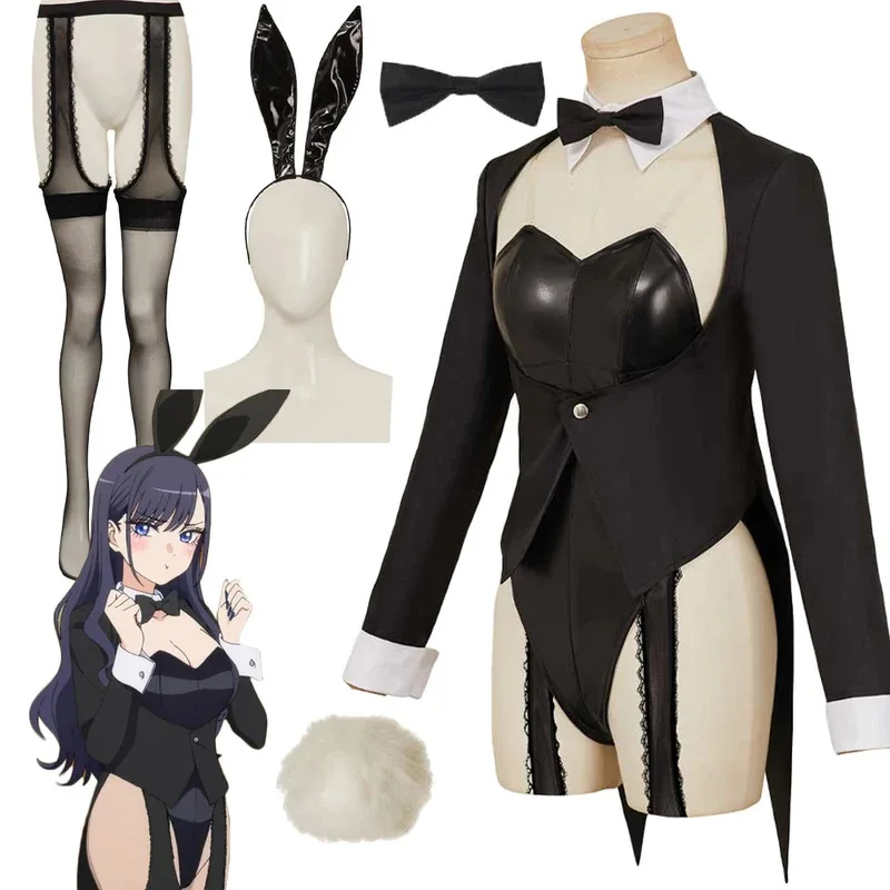 فانتازيا حبيبي من فستان كيتاجاوا مارين تأثيري الأرنب فتاة الدعاوى أنيمي زي النساء هالوين كرنفال ملابس للحفلات #1