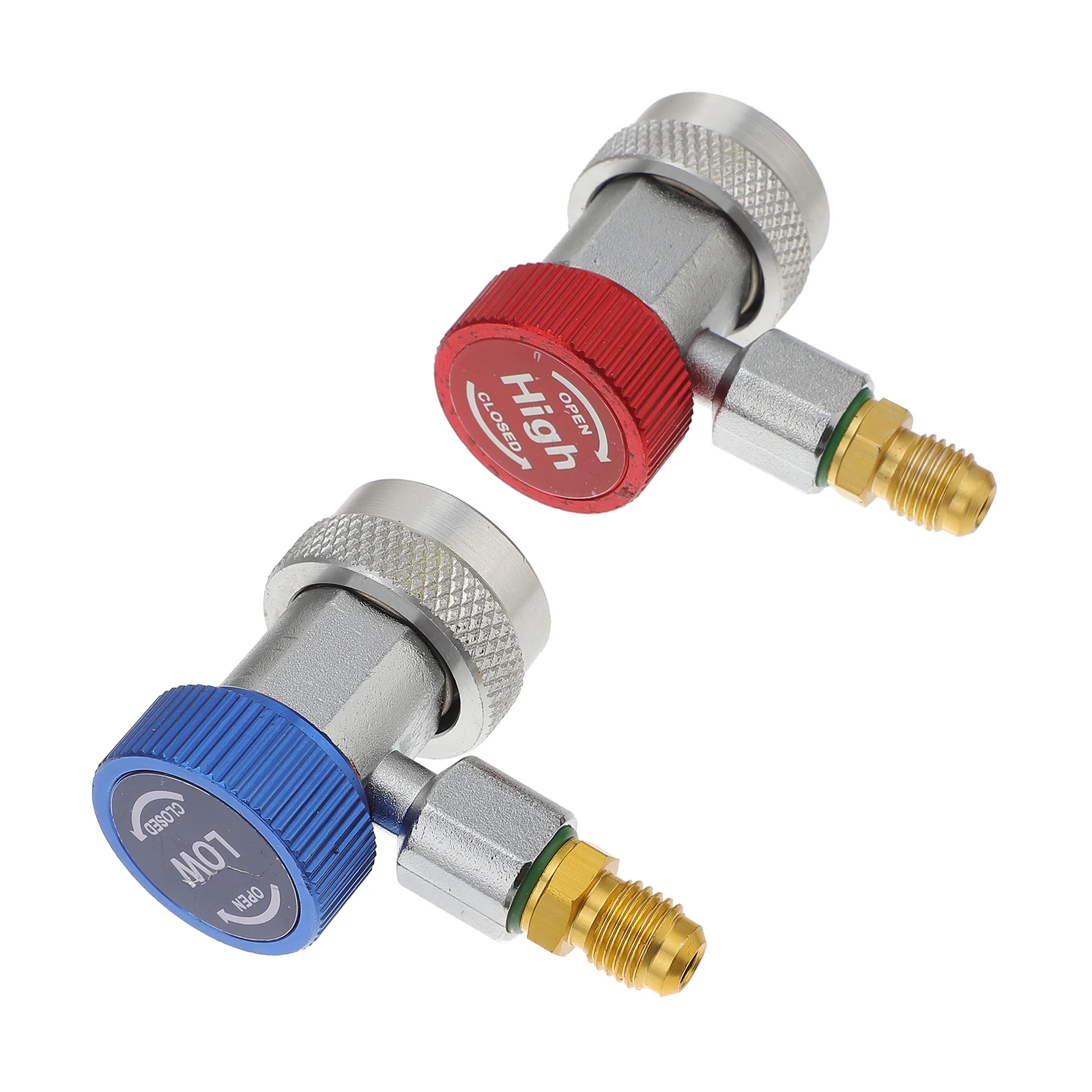 

R134a Coupler Adapter Car Air Conditioning Tool Set Connector Quick A/C Manifold Gauge Hvac Accessories Automotive Fits Service