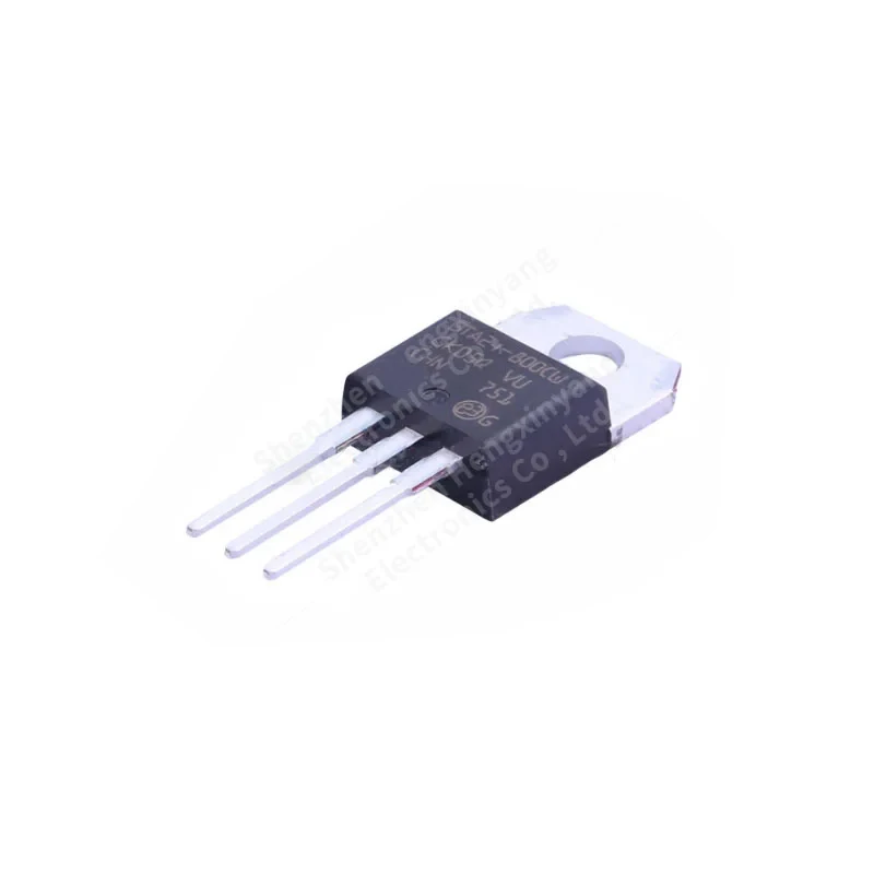 10PCS BTA24-800CWRG Package TO-220-3 Thyristor screen printing BTA24-800CW 800V 25A