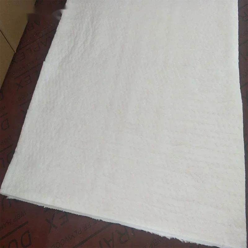 50mm Thickness Aluminum Silicate Blanket Ceramic Fiber Cotton High Temperature 1500℃ Resistant Kiln Thermal Insulation Material