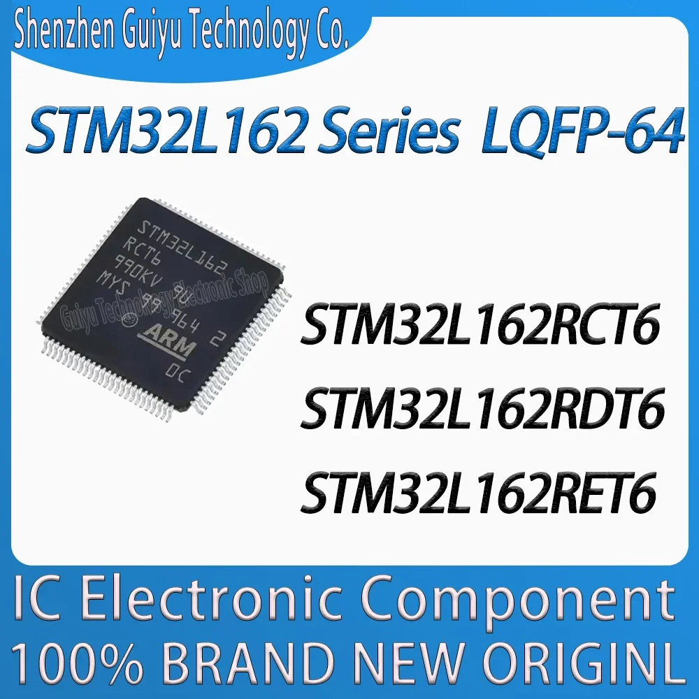 

STM32L162RCT6 STM32L162RDT6 STM32L162RET6 162RCT6 162RDT6 162RET6 STM STM32L162 STM32L STM LQFP-64 IC MCU Chip