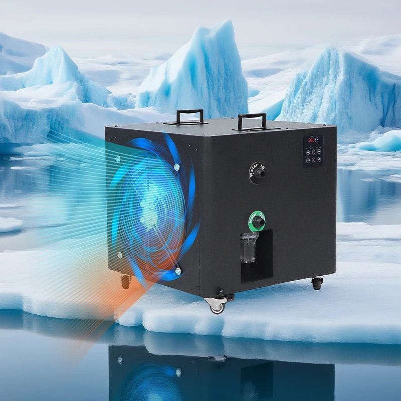 Portable Smart WIFI Water Chiller Equipment for Ice Bath Plunge 1HP Water Chiller Unit with Filter for Home