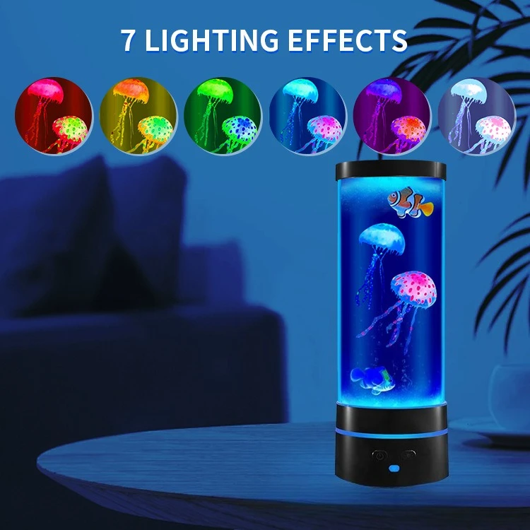 

Креативная лампа в виде медузы, светодиодный акриловый ночник для домашнего декора комнаты, INS, украшение ветра, подарок