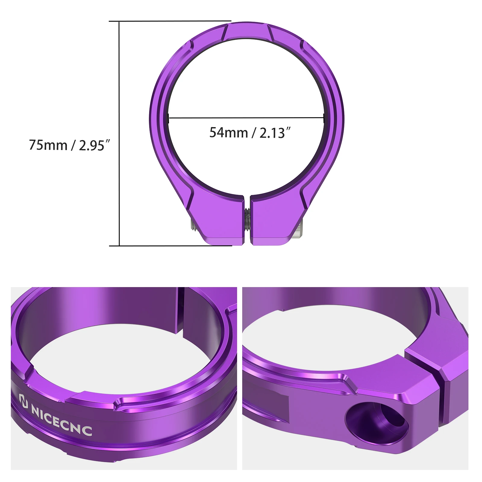 NICECNC For Surron Light Bee X Head Tube Frame Brace Frame Clamp Reinforced For Sur-Ron Light Bee S L1E Segway X160 X260