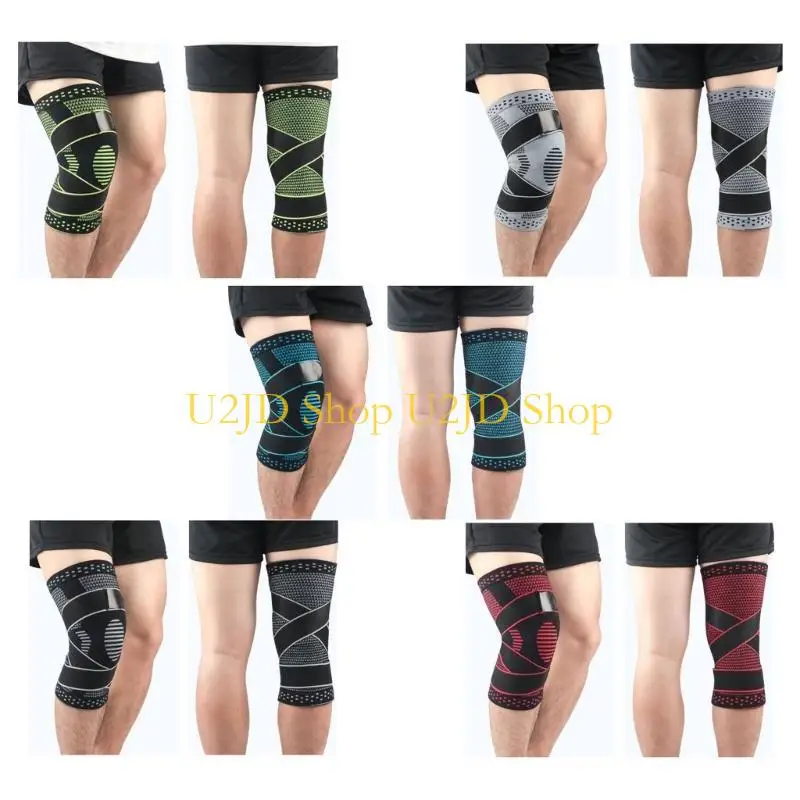 U2JD Knee Brace Compression Knee Sleeves Knee Support Unisex Kneepads Knee Protector
