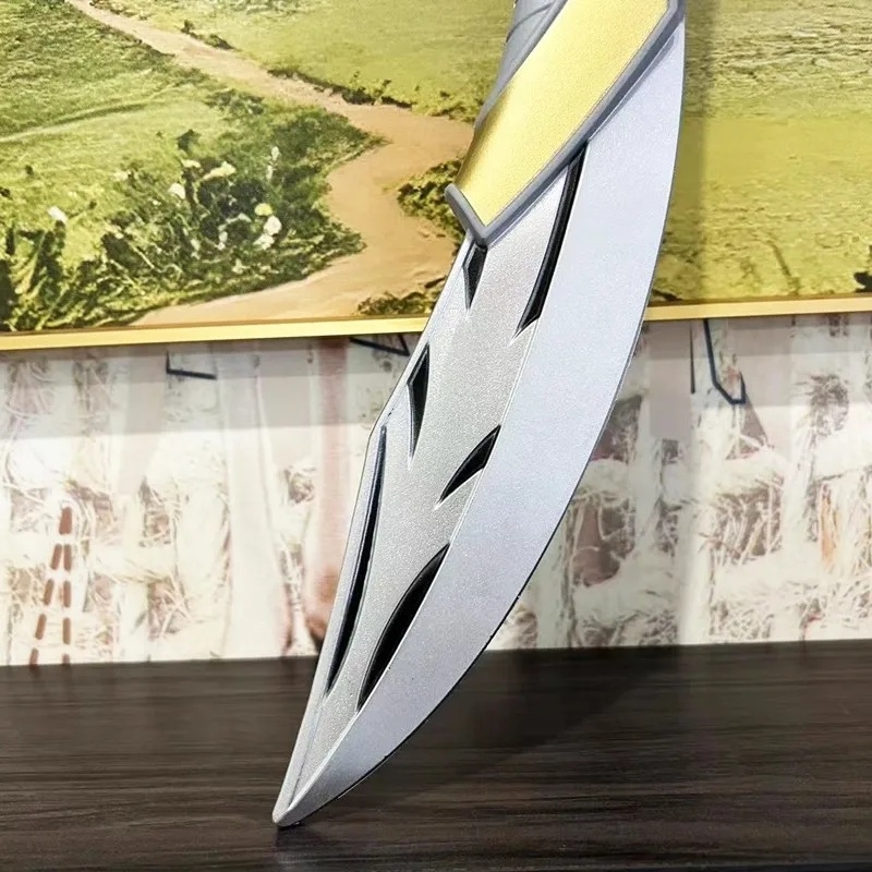 69 سنتيمتر تأثيري اكسسوارات بولي Warrior المحارب السيف لعب الأدوار الأبيض النمر السيف بولي Costume زي الدعائم أنيمي محيط لوازم الحفلات اللعب