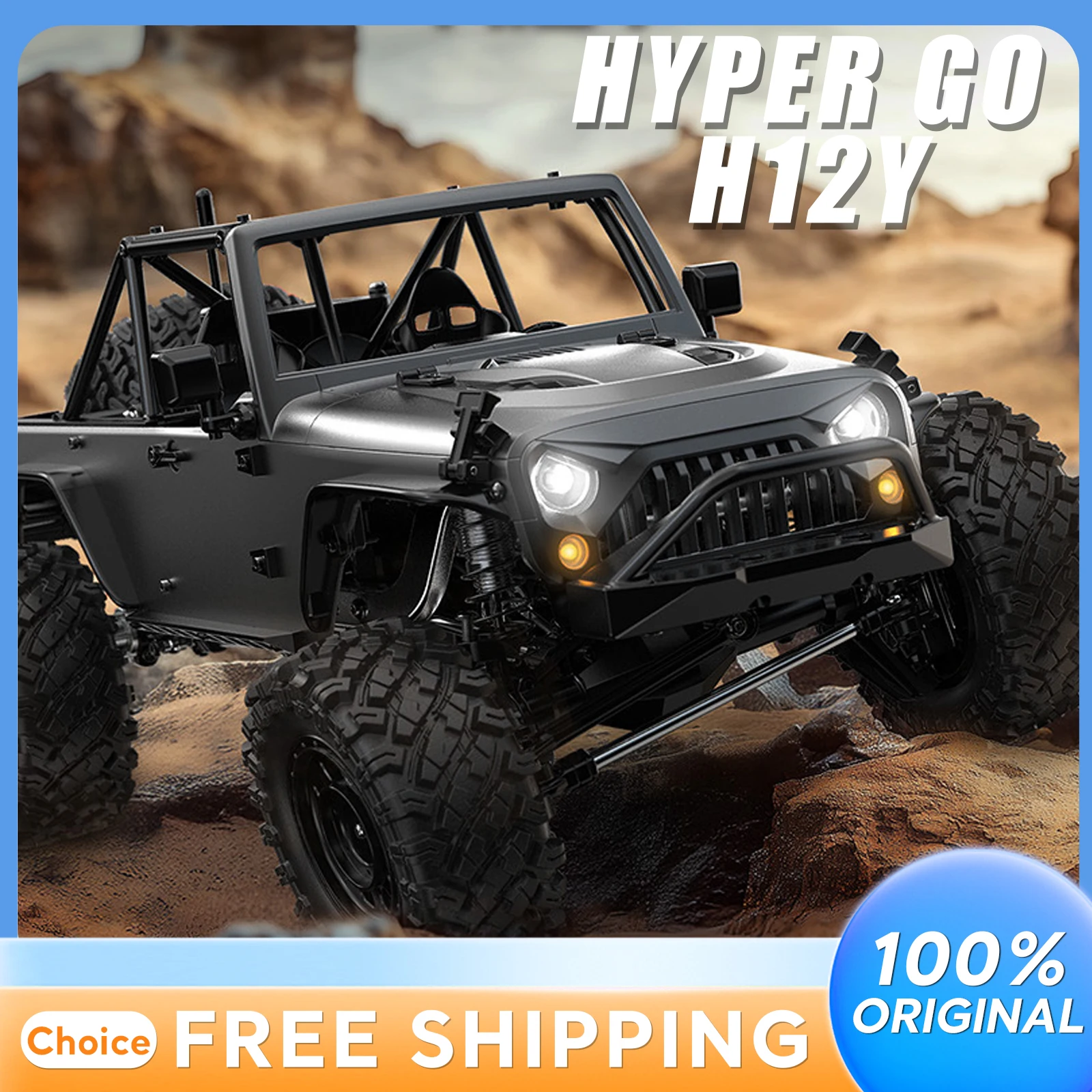 

MJX H12y 1:12 Scale Remote Control Car 4x4 Off-Road Climbing Brushless RC Toy Vehicle Boy Festival Gift Full Size Model