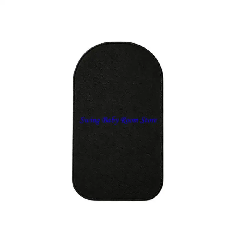 K1AD Countertop Moving Pad for TM7 Cooking Machine, Black Sliding Base Pad with Textured Top Layer, Washable Design for Kitchen