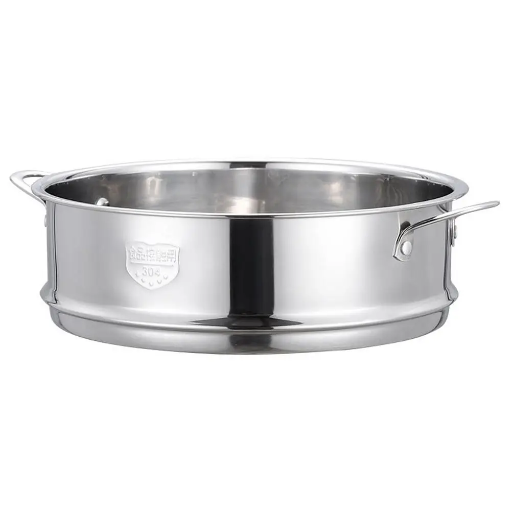 

Stainless Steel 304#18cm Kitchen Tool Multi Function Basket Suitable for Stainless Steel Steamer Buns Rice Eggs Seafood