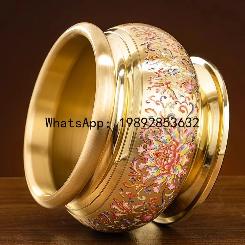 CZ  CZ  Incense Burner Home Use Pure Copper Lotus Indoor Offering Incense Holder Incense Burner Copper Burner