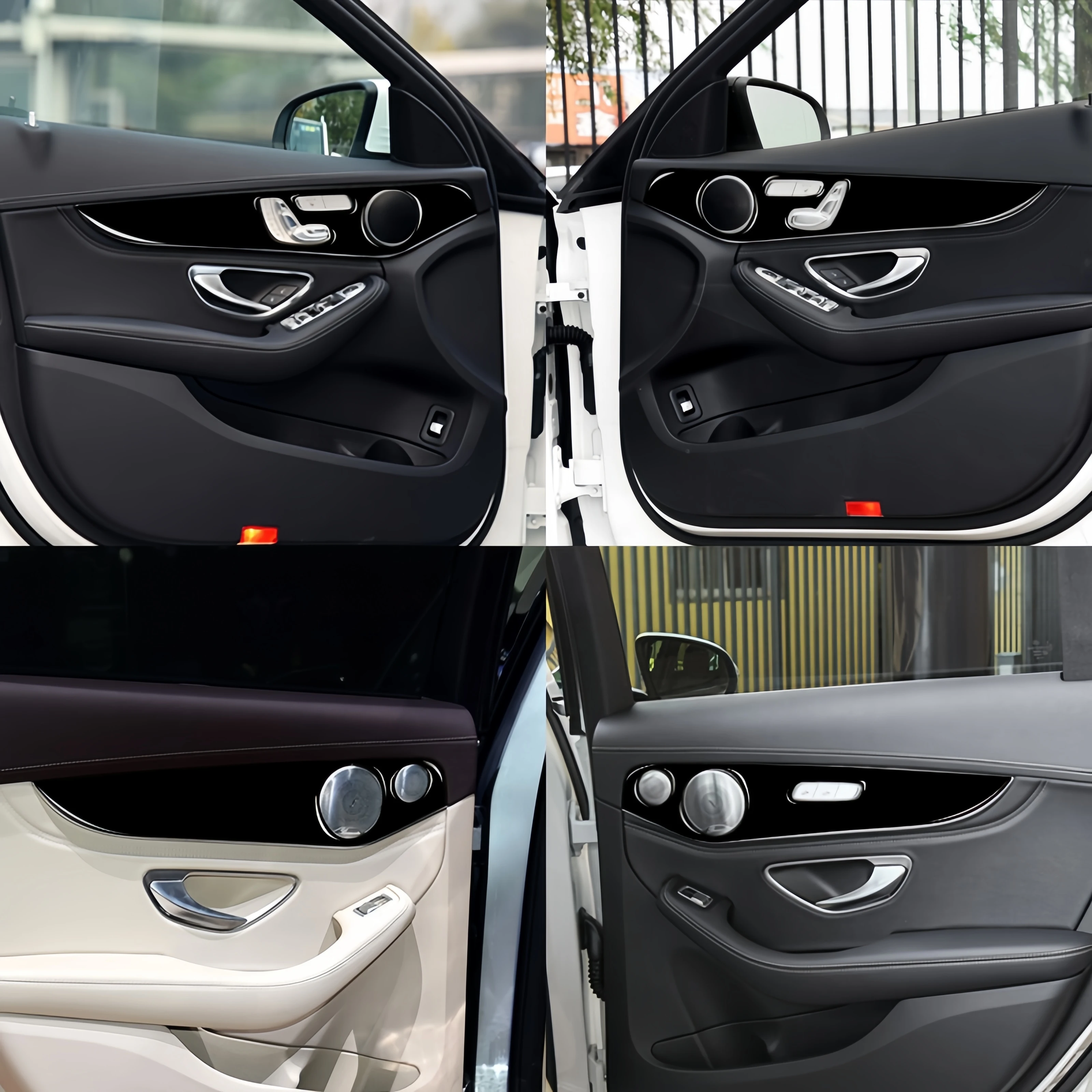 Para Mercedes W205 Benz Clase - Interior Design Mood Board reseña y precio