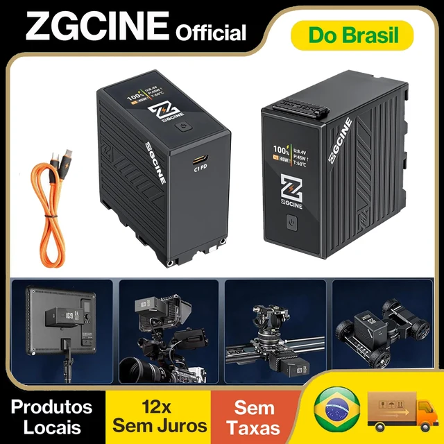 ZGCINE NP-F970 Bateria para Câmera
